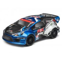 Maverick MV28076 CLEAR RALLY BODY WITH DECALS ION RX